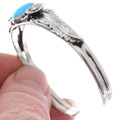 Classic Navajo Turquoise Cuff Bracelet 48891