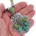 Emerald Valley Turquoise Pendant Necklace Combo 48928