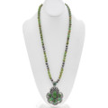 Beaded Turquoise Necklace Pendant Combo 48929