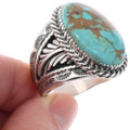 Navajo Patagonia Turquoise Mens Ring 48942