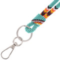 Beaded Southwest Tribal Design Lanyard Badge ID Holder 48953