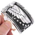 Sterling Silver Mens Cuff Bracelet 49001