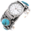 Genuine Turquoise Watch Bracelet 49002