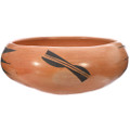 Vintage Hand Coiled Hopi Pottery Bowl 49009