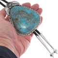 Sterling Silver Turquoise Bolo Tie 49011
