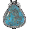 Large Genuine Turquoise Bolo Tie 49011