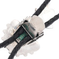 Old Pawn Turquoise Inlay Kachina Bolo Tie 49025