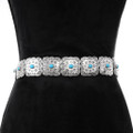 Sleeping Beauty Turquoise Concho Belt 49047