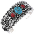 Navajo Turquoise Nugget Bracelet 49060