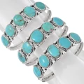 Turquoise Bracelet Woman's Navajo Made 49080