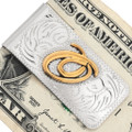 Western Engraved Initial Money Clip 49086