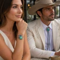 Southwest Native American Turquoise Cuff Womens 49088