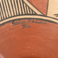 Large Zia Pueblo Pottery Artist Sofia Medina Signed 49101