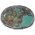 Genuine Turquoise Navajo Belt Buckle 49126
