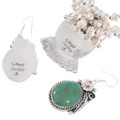Authentic Native American Jewelry Set Artist Garrison Boyd Signed 49135
