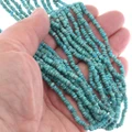 Navajo Turquoise Necklace 10 Strand Nuggets 49137
