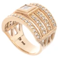 14K Gold Princess Cut Diamond Ring 49140