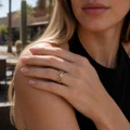 Melted Band 14K Gold Ring 49141