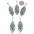 Native American Turquoise Pendant 49162