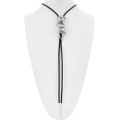 Large Sterling Kachina Western Bolo Necktie 49167