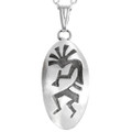 Sterling Silver Kokopelli Pendant 49176