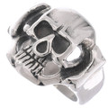 Mean Skull Biker Ring 50052