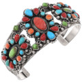 Vintage Spiny Oyster Turquoise Cuff Bracelet 49187