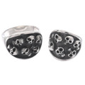 Stainless Steel Skull Cluster Ring 50077