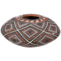 Hand Painted Eye Dazzler Mata Ortiz Pottery 49191