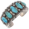 Old Pawn Turquoise Cuff Bracelet 49194