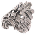 Sterling Silver Theater Tragedy Mask Ring 50094