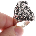 Vintage Greek God Ring Size 9.5 Sterling Silver 50095