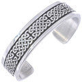 Vintage Celtic Weave Cuff Bracelet 50100