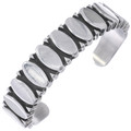 Stone Row Motif Aluminum Bracelet 50109