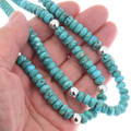 Authentic Navajo Turquoise Beaded Necklace Artist Lula Begay 49208