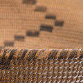Real Native American Basket Hand Woven Traditional Materials 49211