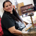 Navajo Turquoise Jewelry Artist Lenora Begay 49215