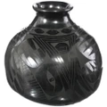 Large Black Mata Ortiz Pottery 49219