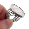 Vintage Frederik IX Coin Ring 50146
