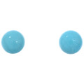 Natural Turquoise Stud Earrings 49266