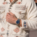 Old Pawn Native American Sterling Silver Kokopelli Watch 49271