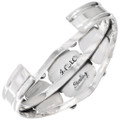 Hand Made Turquoise Bracelet Solid Sterling Silver 49314