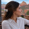 Navajo Turquoise Hair Barrette Clip 49316