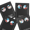 Multi Stone Inlay Zuni Earrings Artist Orena Leekya 49329