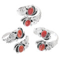 Southwest Sterling Silver Spiny Oyster Ring 49333