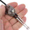 Southwest Sterling Silver Bolo Tie 49361