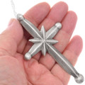Large Sterling Silver Cross Pendant 49363