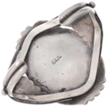 Southwest Sterling Silver Onyx Cuff Bracelet 49369