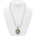 Authentic Navajo Turquoise Pendant 49385