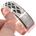 Southwest Silver Copper Bracelet 49393